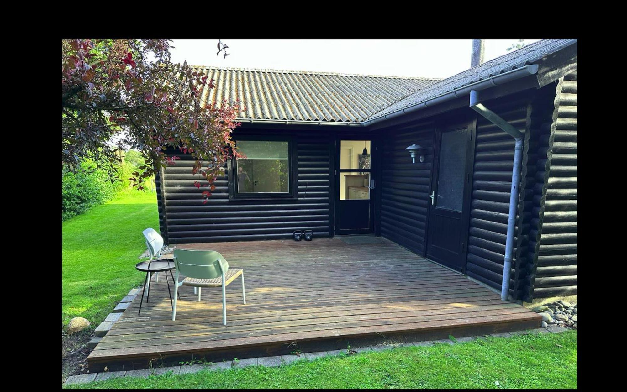 Dejlig sommerhus 150m fra privat strand Brenderup Eksteriør billede